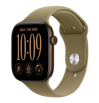Apple Watch Series 12, um dos modelos compatíveis com Siri Recap e Live Rewind